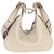 Gucci Beige Smooth Calfskin Web Small Attache Shoulder Bag For Sale - Image 4 of 9