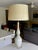 Murano Glass White & Aventurine Table Lamp For Sale - Image 12 of 13