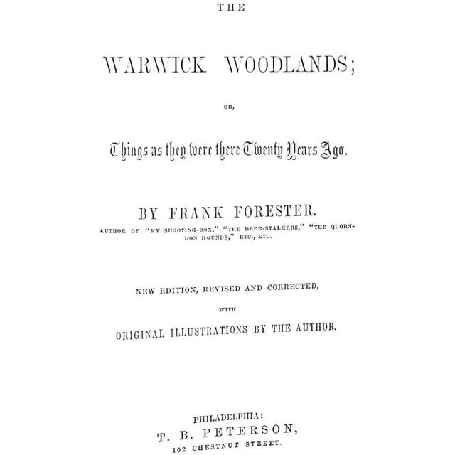 "Sporting Scenes and Characters: Volumes I & Ii" 1857 Forester, Frank For Sale - Image 4 of 9