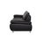Koinor Volare Two-Seater Leather Sofa Black Couch Manual Function For Sale - Image 11 of 12