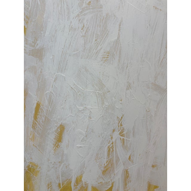 2020s Sarah Trundle, Contemporary Abstract Painting, "Yellow, No. 2" For Sale - Image 5 of 8