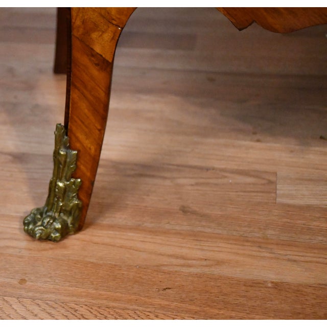 We are pleased to offer this beautiful Antique French Louis XV commode , from the 1890. This stand is made of rosewood &...