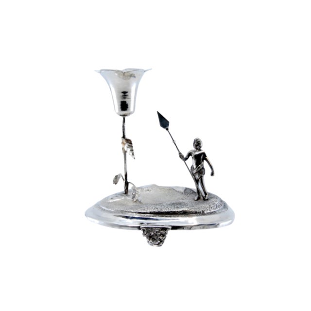 Silver Toothpick Holder For Sale - Image 9 of 9