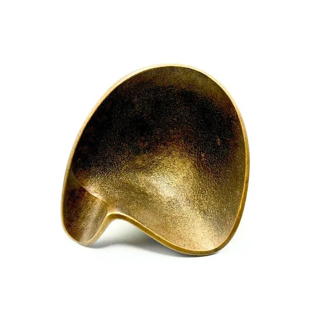 Mid-Century Bronze Ashtray attributed to Carl Auböck, Austria, 1950s For Sale - Image 6 of 10