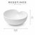 The Thumbprint design is one of Elsa Peretti’s most famous creations ￼ for Tiffany & Co., and this large white bone china...