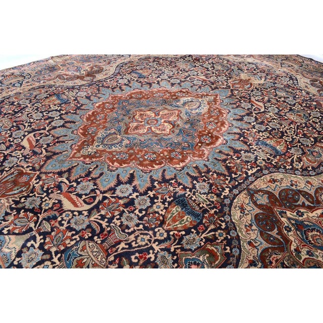 Middle Eastern Hand-Knotted Rug For Sale - Image 6 of 10