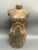 Wood 1920s Vintage Large Carved Solid Wood Papermache Mold Dress Sculpture For Sale - Image 7 of 7