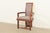 Mid-Century Modern Frank Lloyd Wright for Heritage Henredon Taliesin High Back Armchair, 1950s For Sale - Image 3 of 10