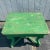 Kelly Green Painted French Farmhouse Extension Dining Table For Sale - Image 9 of 13