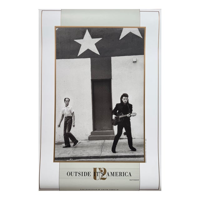 Anton Corbijn, U2 Outside It's America, Photographic Print For Sale