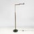 Art Deco Italian Brass Floor Lamp with Adjustable Arm and Dark Marble Base, 1940s For Sale - Image 3 of 18