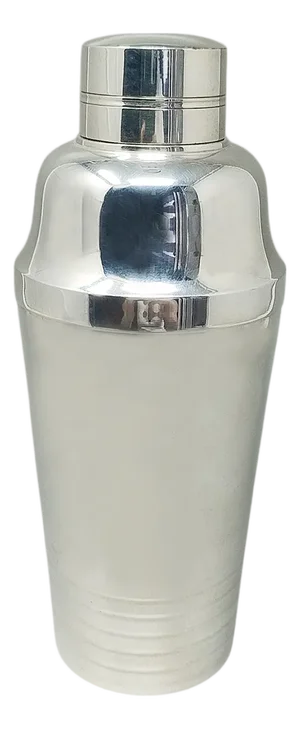 French Cocktail Shaker in Silver Plated, 1950s