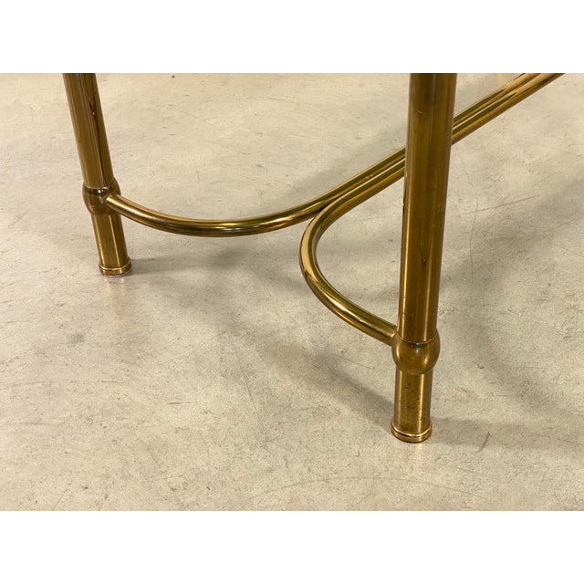Metal Brass Coffee Table, 1960s For Sale - Image 7 of 12