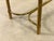 Metal Brass Coffee Table, 1960s For Sale - Image 7 of 12