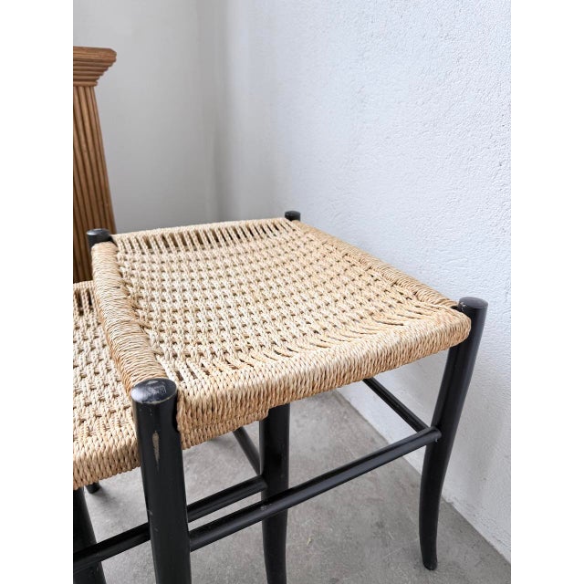 Italian Stools by Spinetto Chiavari, 1960s, Set of 3 For Sale - Image 18 of 18