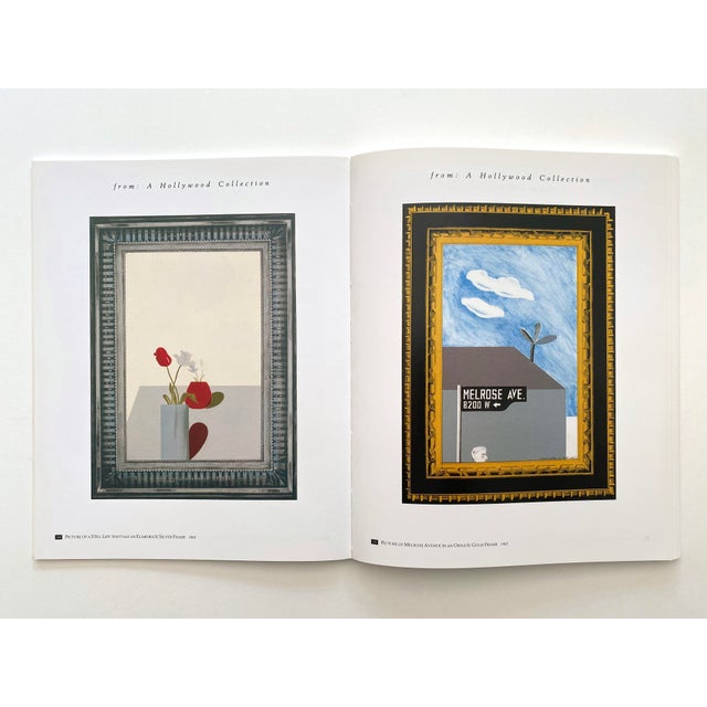 Cerulean David Hockney " Etchings and Lithographs " Vintage 1988 First Edition Lithograph Print Pop Art Book For Sale - Image 8 of 12