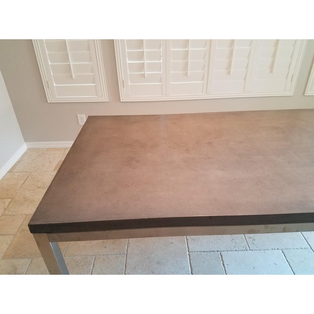 Modern Industrial Concrete Dining Table Chairish