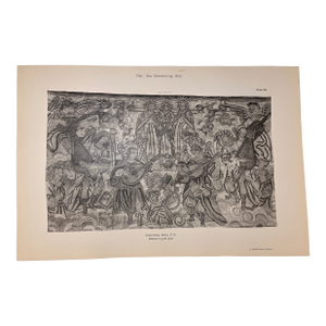 Antique Angel Musicians Embroidery Print