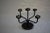 Rustic Industrial Tige Bronze 5-Arm Candle Holder For Sale - Image 3 of 3