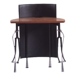 Small Vintage La Vuelta Desk by Perry King and Santiago Miranda for Akaba, Spain, 1980s For Sale