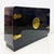 Mid-Century Modern 1970s Newly Lacquered Asian-Theme Mastercraft Cabinet, Overscale Brass Hardware For Sale - Image 3 of 10
