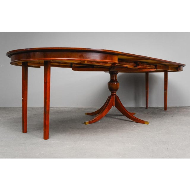 English Style Dining Table in Solid Beech For Sale - Image 18 of 18