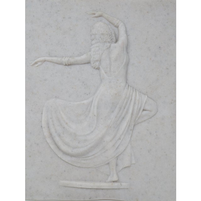 Vintage Artisan Cast-Stone Wall Plaques: The Three Graces For Sale - Image 11 of 13