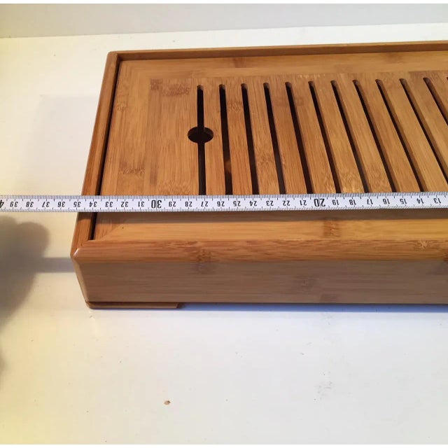 Vintage Danish Beech Storage Box, 1970s For Sale - Image 9 of 11