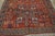 Traditional Charming Old Persian Quchan Kordi Rug With Red Background Color a Geometric Design For Sale - Image 3 of 12