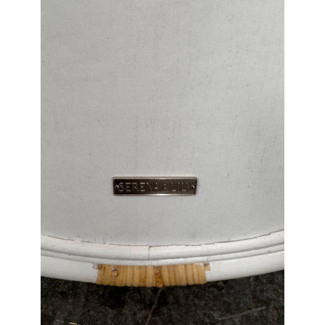 Serena & Lily Montara Rattan Mirror For Sale - Image 11 of 12