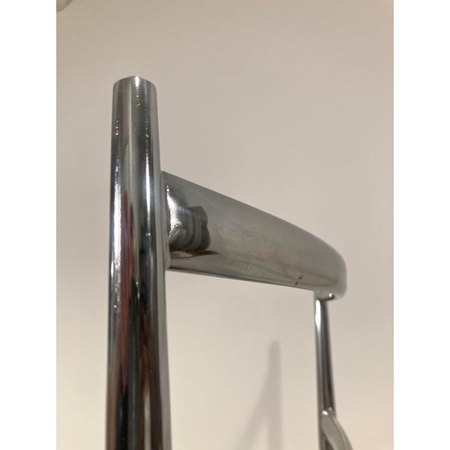Mid 20th Century Gio Ponti 699 Superleggera Style Chrome Chair For Sale In Chicago - Image 6 of 15