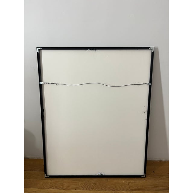 Mid-Century Modern Bill Komoski Poster Community Holiday Festival for Lincoln Center Framed 1987 For Sale - Image 3 of 4