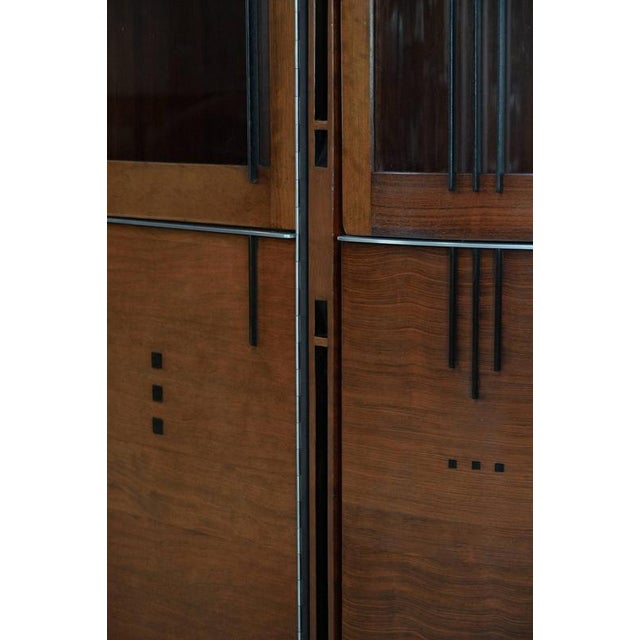 Wood Large Art Deco Decoforma Series Display Cabinet from Schuitema For Sale - Image 7 of 17