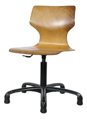 Mid-Century Industrial Pagewood Workshop Chair from ASS, 1970s