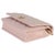 Animal Skin Pink Quilted Lambskin CC Pearl Crush Wallet On Chain For Sale - Image 7 of 9