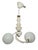 Vintage Art Nouveau Chandelier, Poland, 1970s, in Good conditions. Designed 1970 to 1979 European Plug (up to 250V).The...