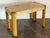 1980’s goatskin Karl Springer desk with two mahogany drawers and lacquered goatskin. Very good vintage condition. Minor...