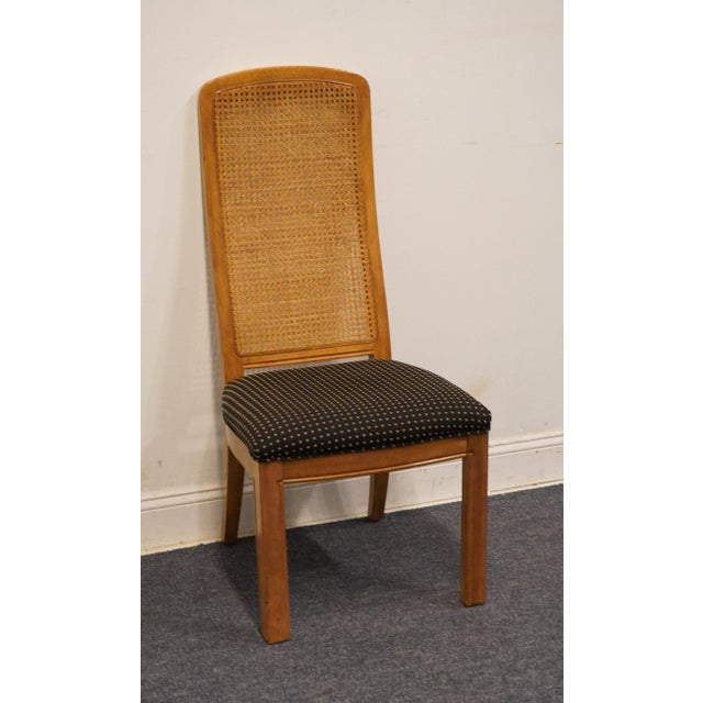 Bernhardt Bernhardt Furniture Contemporary Modern Cane Back Dining Side Chair 275-52 For Sale - Image 4 of 11
