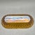 Orange Vintage Indiana Glass Marigold Carnival Glass Oval Celery Dish With Lattice Diamond Pattern For Sale - Image 8 of 8