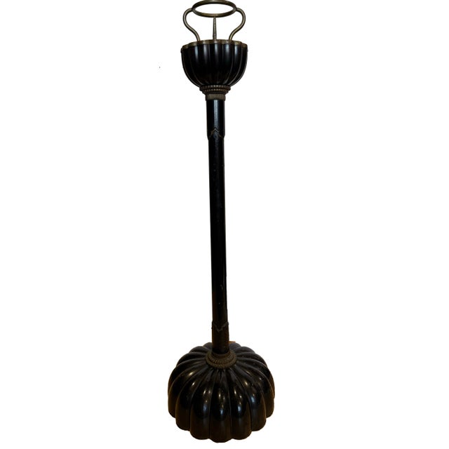 Antique Japanese Alter Candlesticks - a Pair For Sale - Image 9 of 10