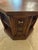 Mid-Century Modern Vintage Romweber Viking Oak Zodiac Leather Top Octagon Table For Sale - Image 3 of 8