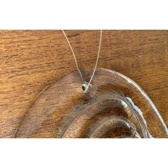 Vintage Scandinavian Art Glass Wall Deco Hanger, 1970s For Sale - Image 13 of 15