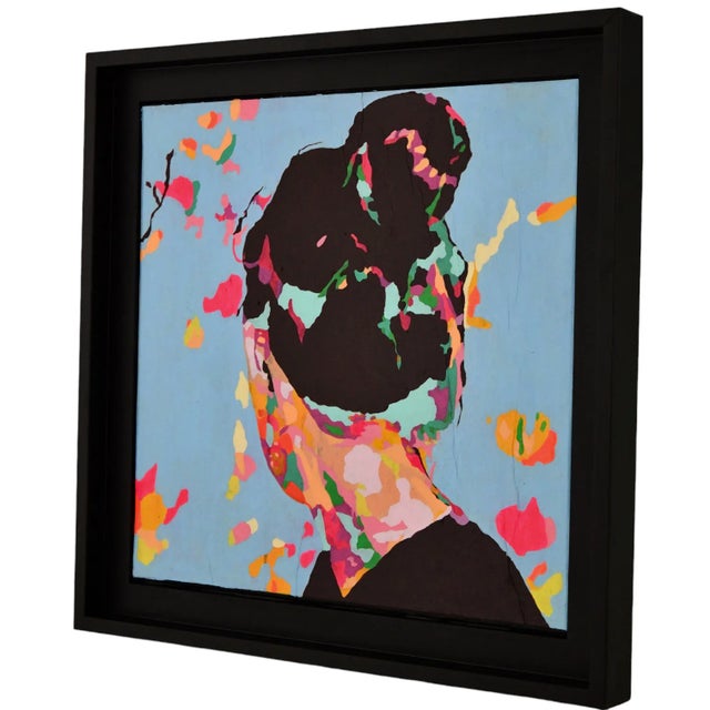 Frédérique Tristant, Violette & Capucine, 2024, Mixed Media, Set of 2 For Sale - Image 7 of 12