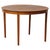 Wood Danish Fully Restored Round Oak Side Table by A.J. Iversen, 1946 For Sale - Image 7 of 7