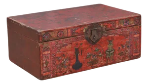 Antique Chinese Painted Chest