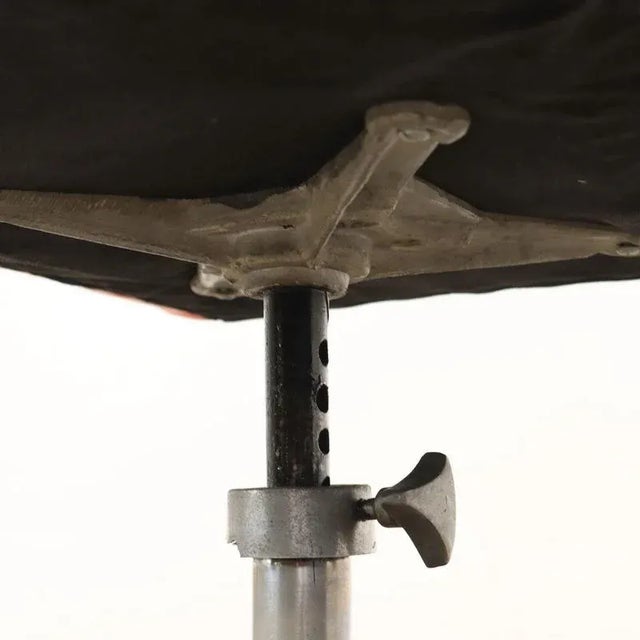 Vintage Armchair in Leatherette & Aluminium, Italy, 1960s For Sale - Image 6 of 11