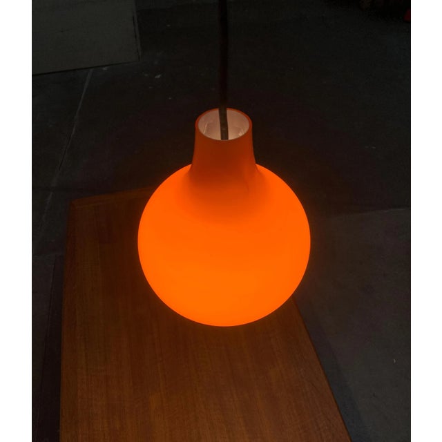 Mid-Century German AH Glass Pendant Lamp from Peill & Putzler, Set of 3 For Sale - Image 10 of 18