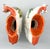 Orange Large 19th Century Staffordshire English Cow and Calf Spill Vases, Pair – English Country / Victorian For Sale - Image 8 of 18