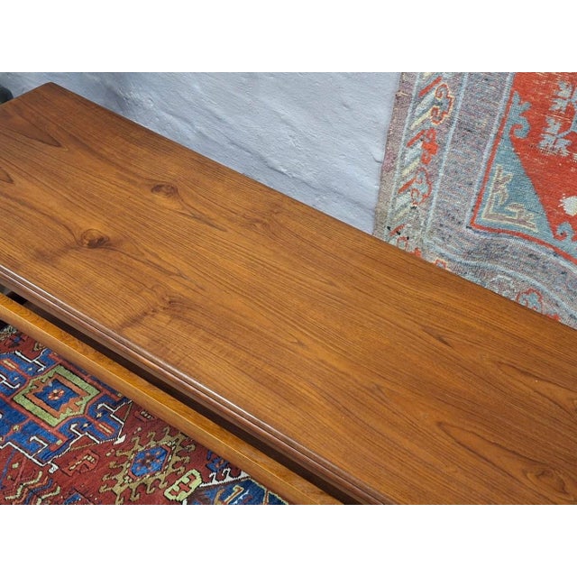 Teak Metamorphic Coffee and Dining Table from Trioh, Denmark, 1960s For Sale - Image 10 of 18