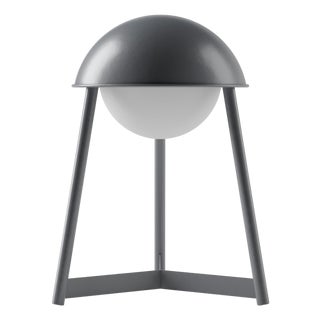 HELMET Rechargeable Cordless LED Table Lamp, 3-Levels Brightness Touch Sensor Control, Iron For Sale